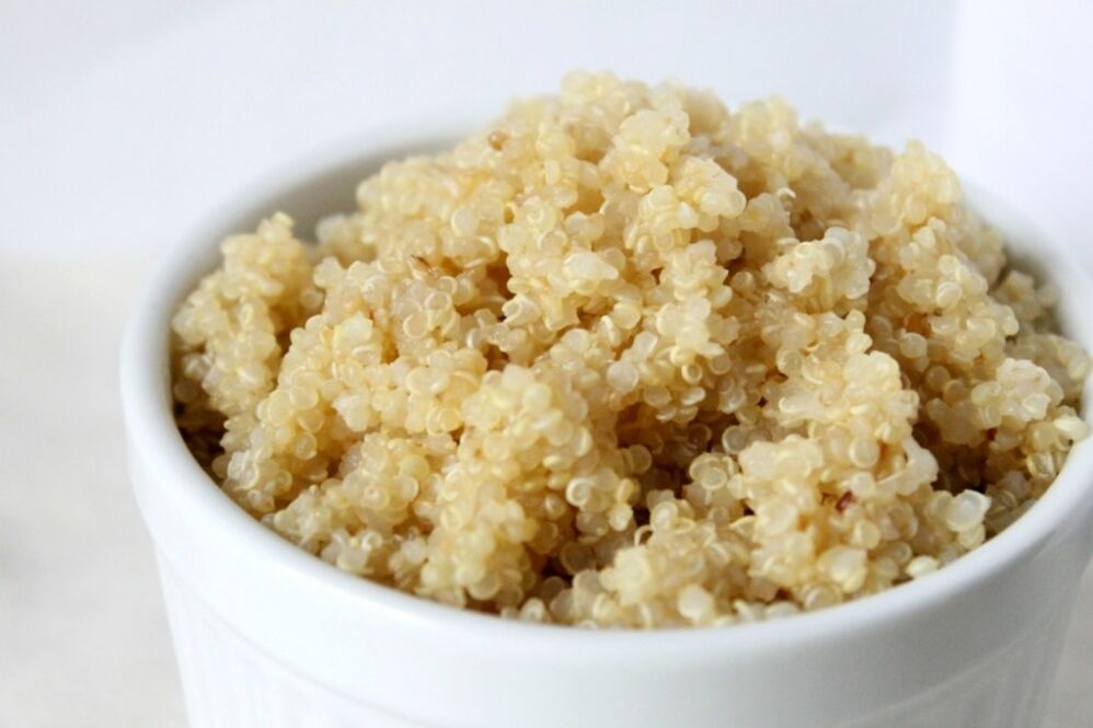 quinoa voor het 6-bloemblaadjesdieet