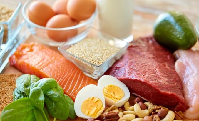 Keto -voedselproducten