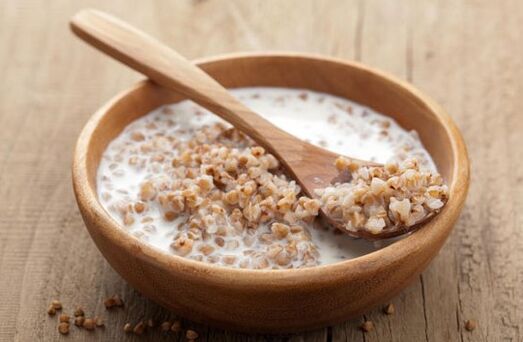 Boekweitepap met kefir