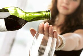 Weigering van alcohol